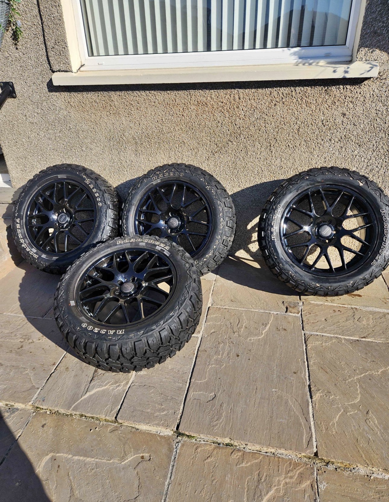 Off road wheels landerover vw transporter
275/55/20 20x9J