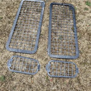 Land Rover Defender window grills guards