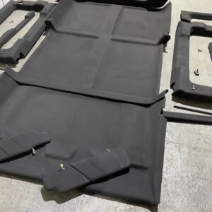 Land Rover Defender 110 headliner and window trims