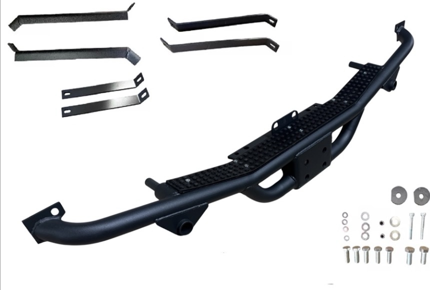STC50269 - Black NAS Style Rear Step to fit Defender 90 or 110 1983-2016 (S)